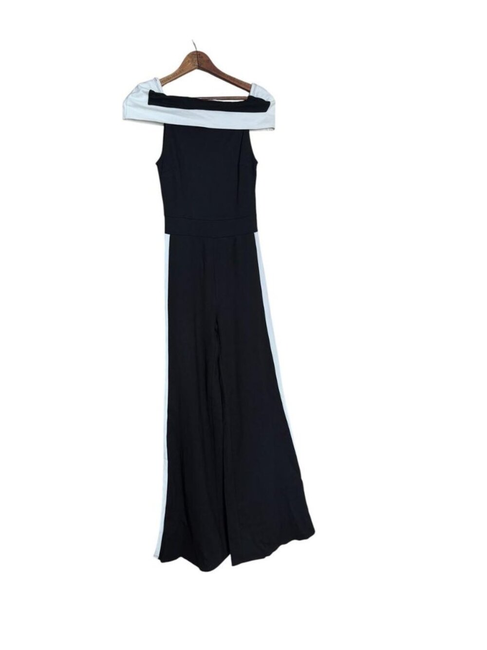 Jumpsuit Black White Off